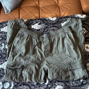 Abercrombie & Fitch Green Cargo Pants